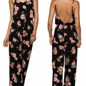 Floral cami jumpsuit